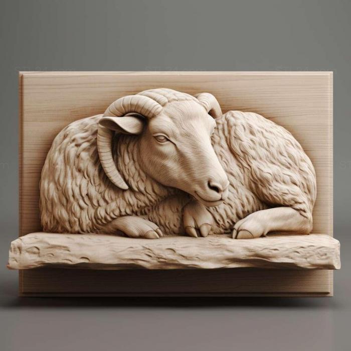 sheep 3d model 3